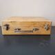 Old wooden painter's case box