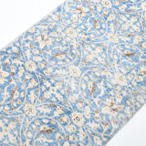 3x10 Turkish vintage runner rug hand-made blue runner 3x10 runner 310x75cm