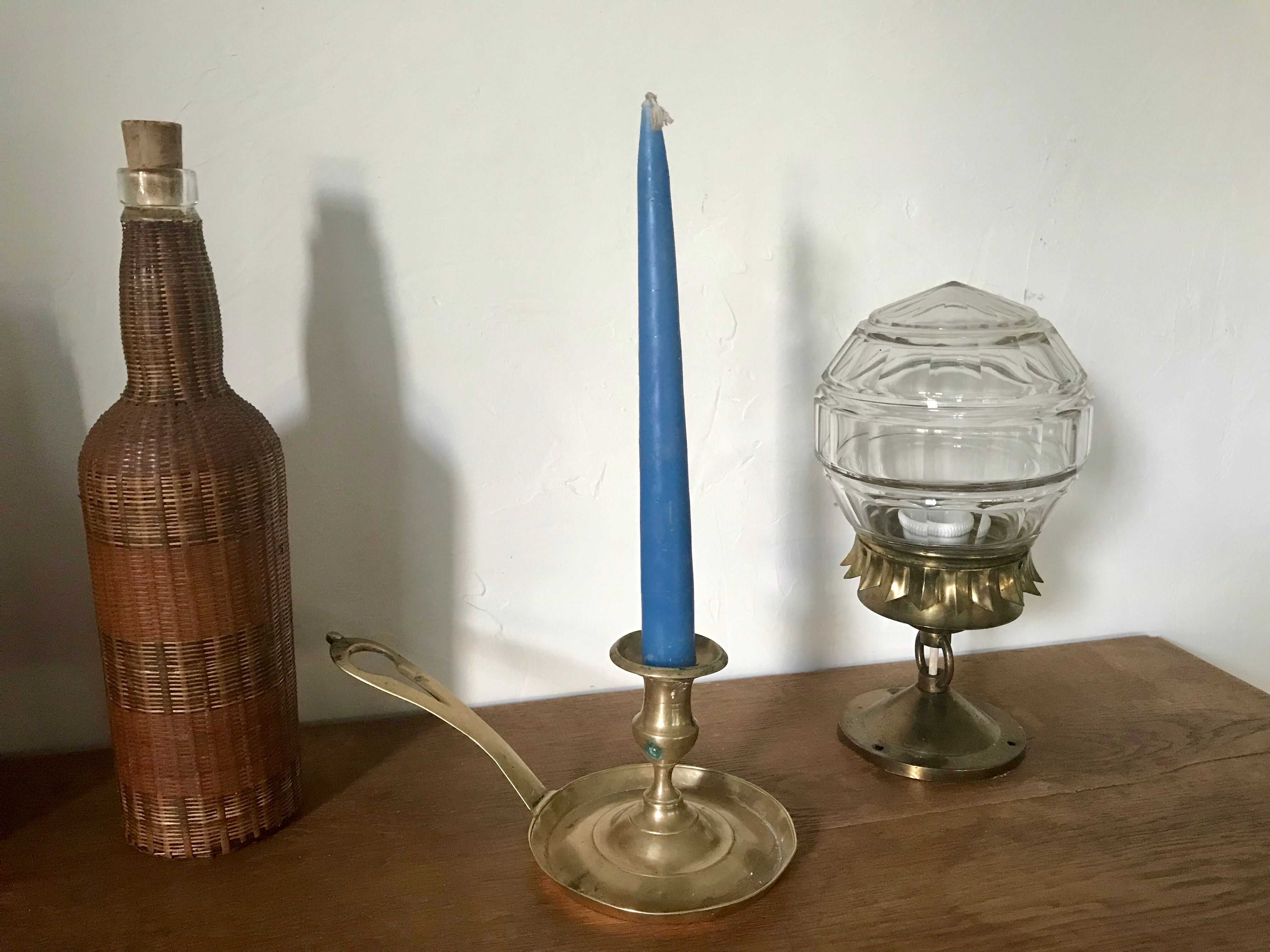 Brass candlestick