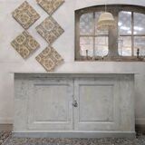 Large patinated buffet