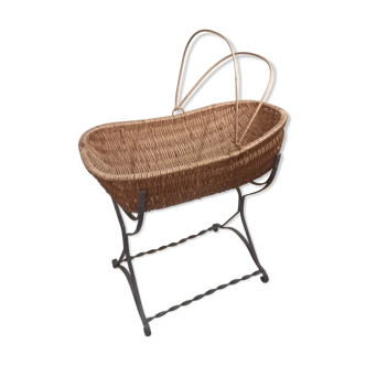 Wicker basket from the 50s