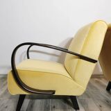 Fauteuils de Jindrich Halabala, années 1940, Set de 2