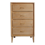 Vintage oak chest of drawers renovated