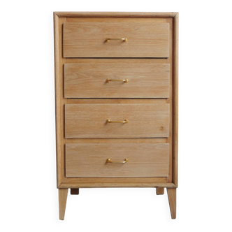 Chiffonnier vintage en chêne, rénové