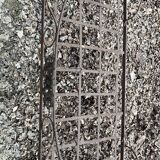 Folding wrought iron bed 1900