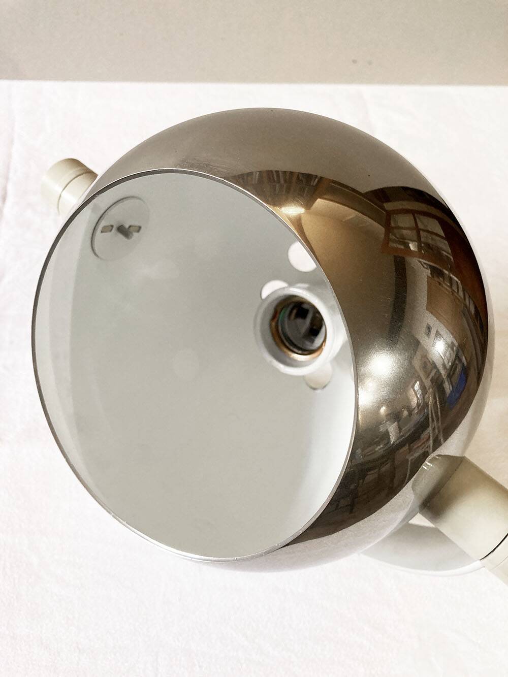 Lita Eyeball adjustable wall lamp, 1970s