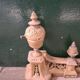 Gilded bronze fireplace hearth bar