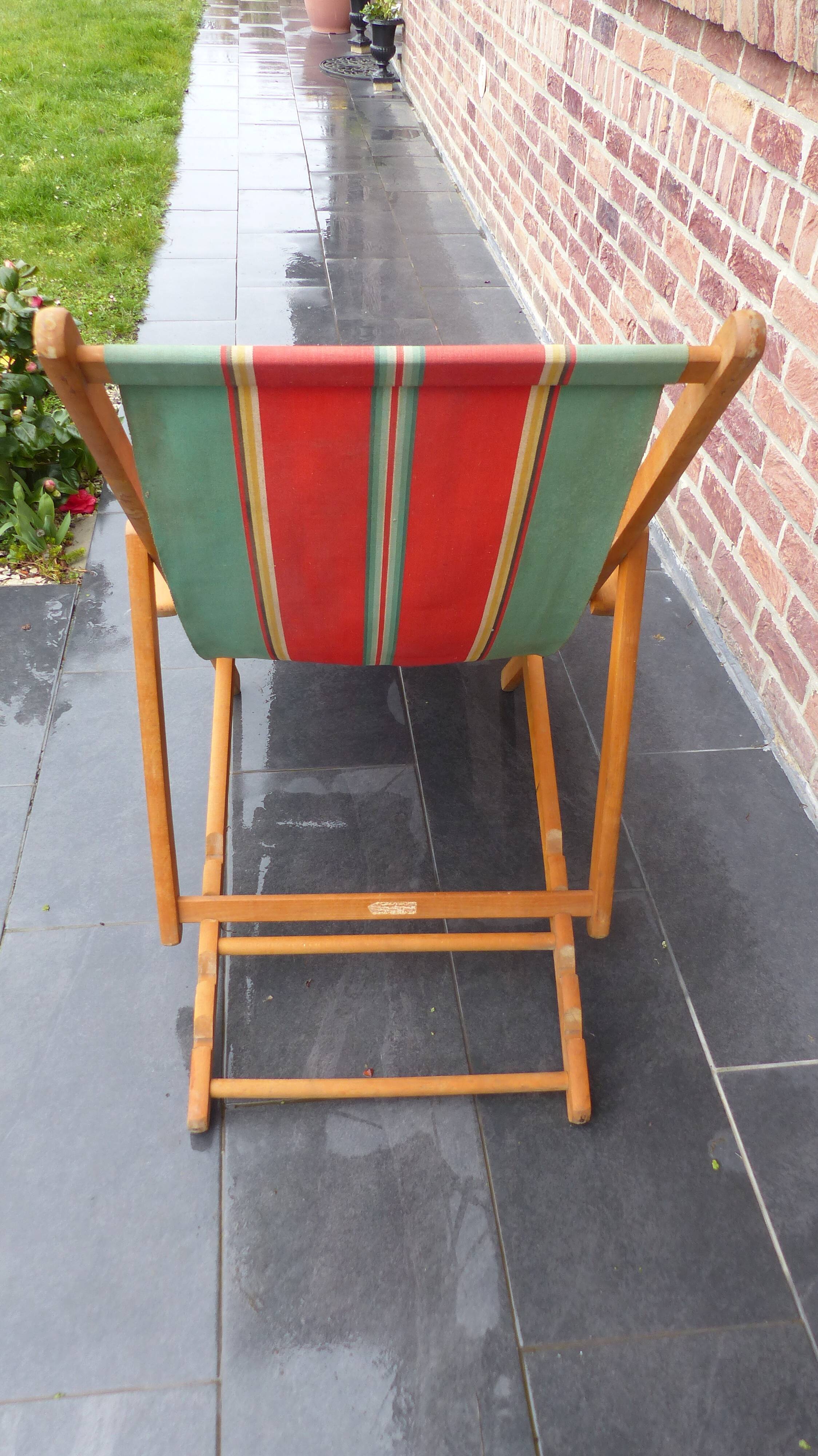 Ancient Chilean with footrest