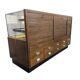 Vintage wooden shop counter/display case