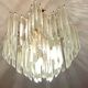 Venini crystal candlestick