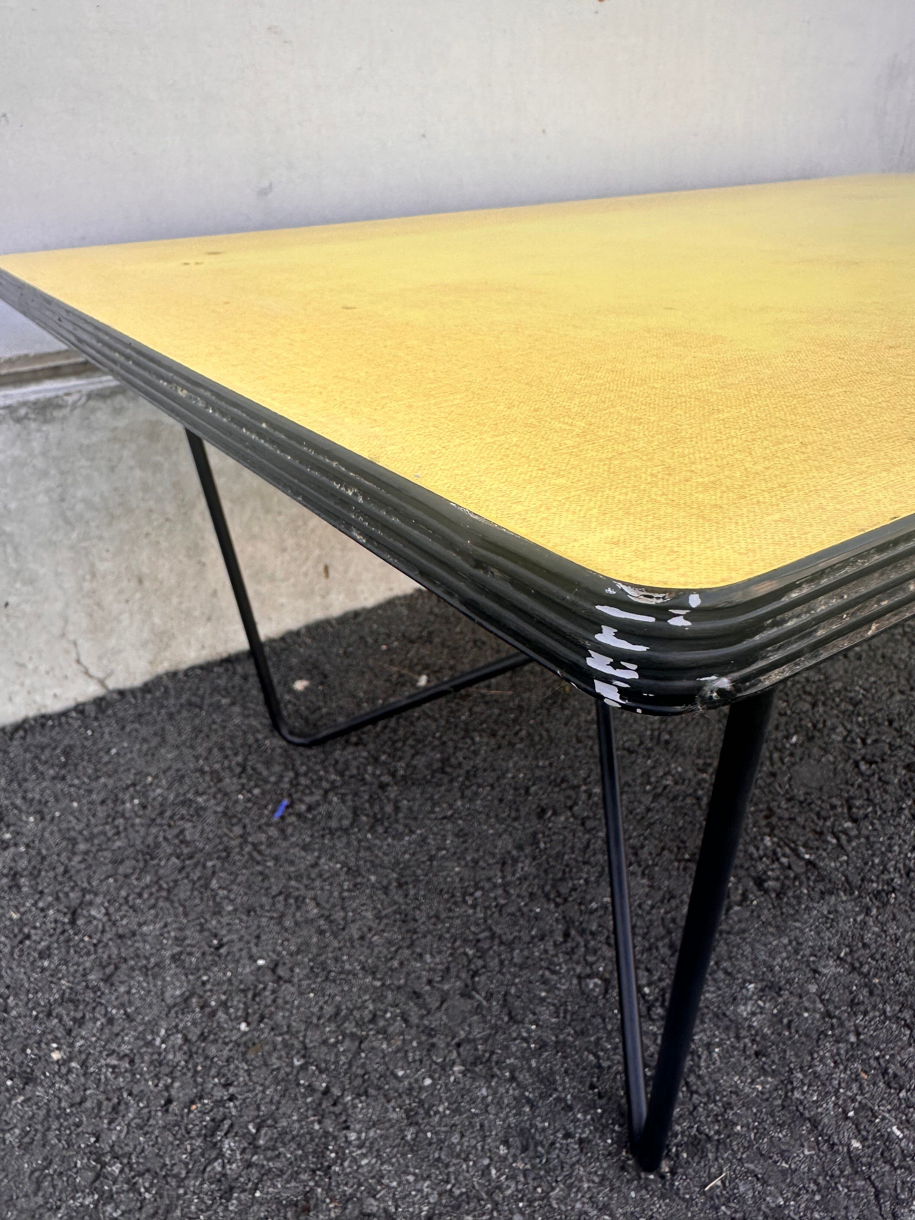 Ensemble table basse et 2 chaises Willy Van der Meeren, Belgique 1950