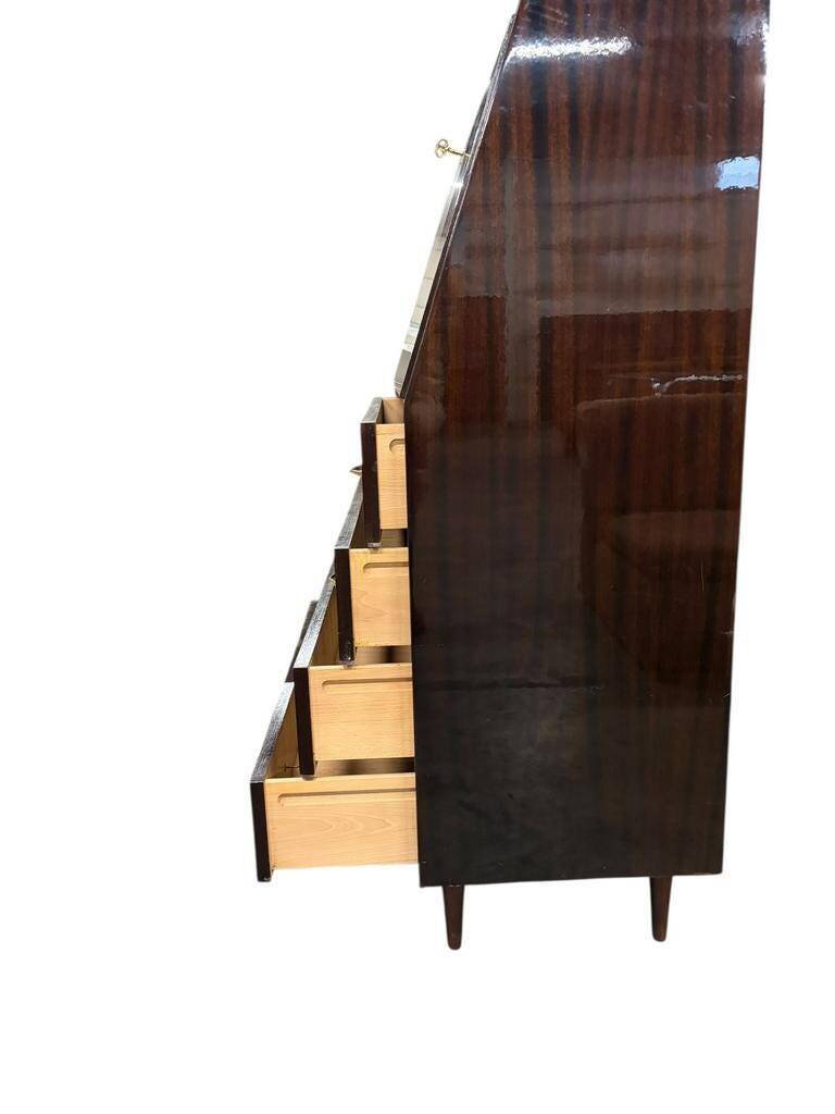 Vintage wooden wardrobe / secretary / chest of drawers