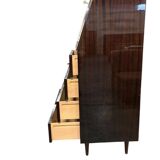 Vintage wooden wardrobe / secretary / chest of drawers