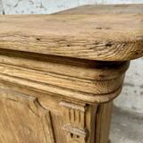Old oak restaurant bar counter from the early 20th century