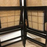 Paire de chaises cannées