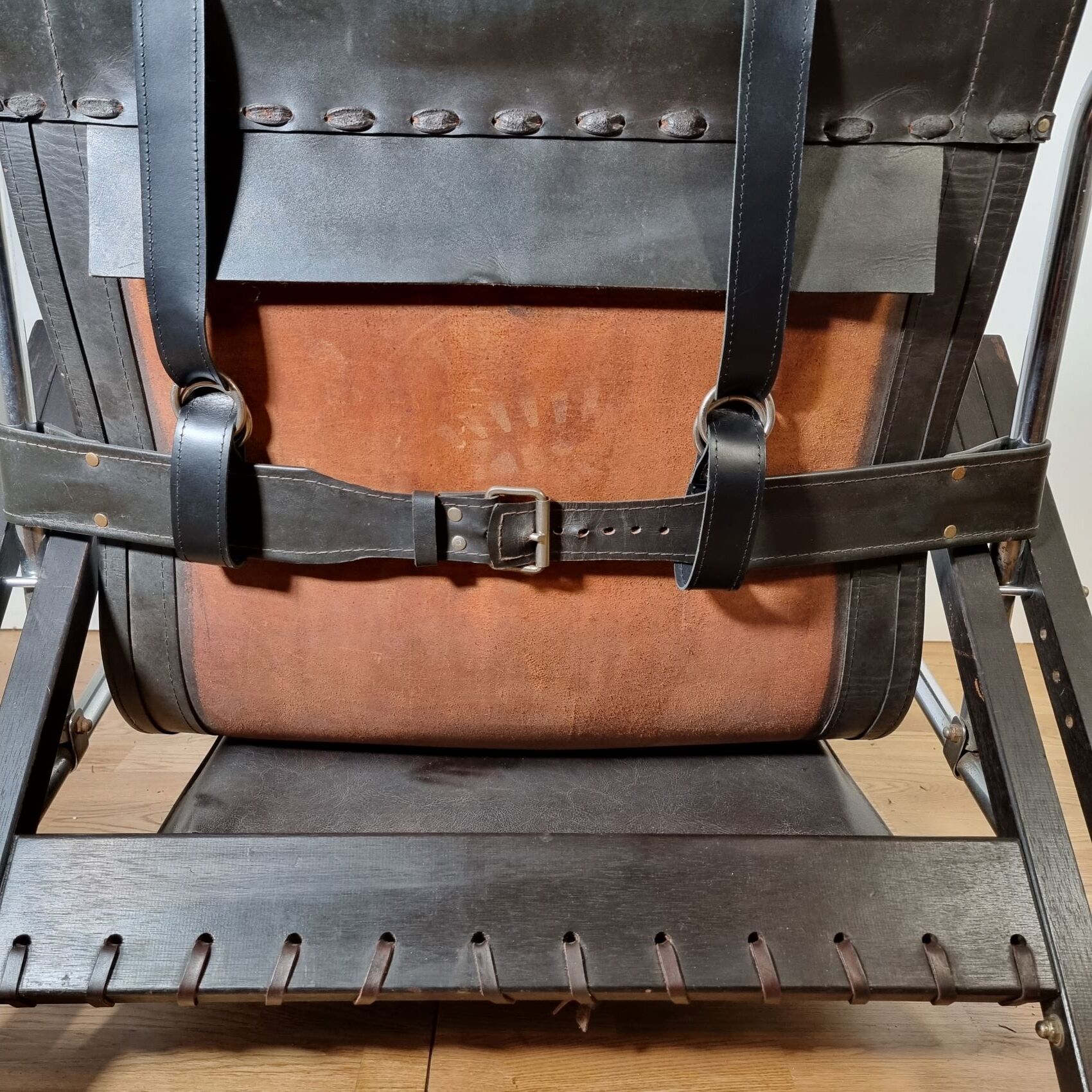 Two Grass Hopper armchairs by Sonja Wasser, circa 1970