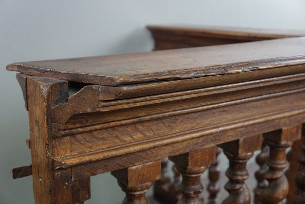 Balustrade d'église anglaise antique
