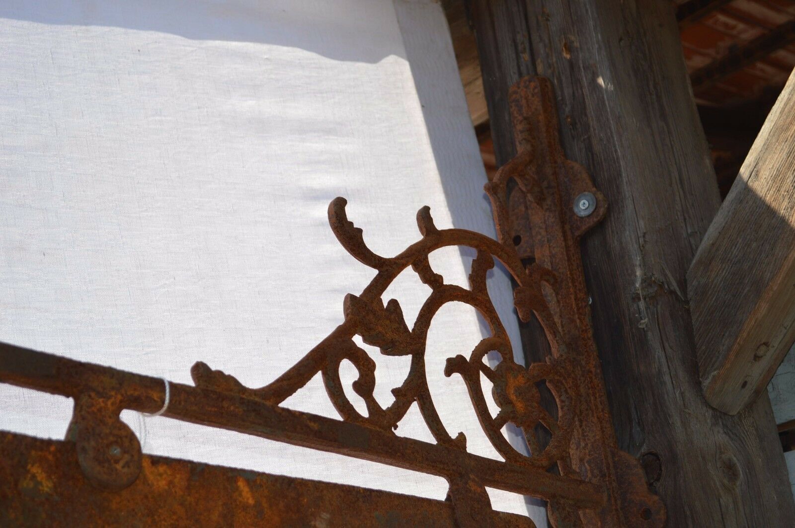 Cast iron trade sign