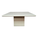 Lacquered wood coffee table