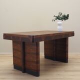 Walnut desk, Italian design, 1960s, production: Italy