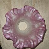 Glass tulip lamp