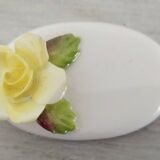 Porte couteaux porcelaine fine aynsley english bone china vintage