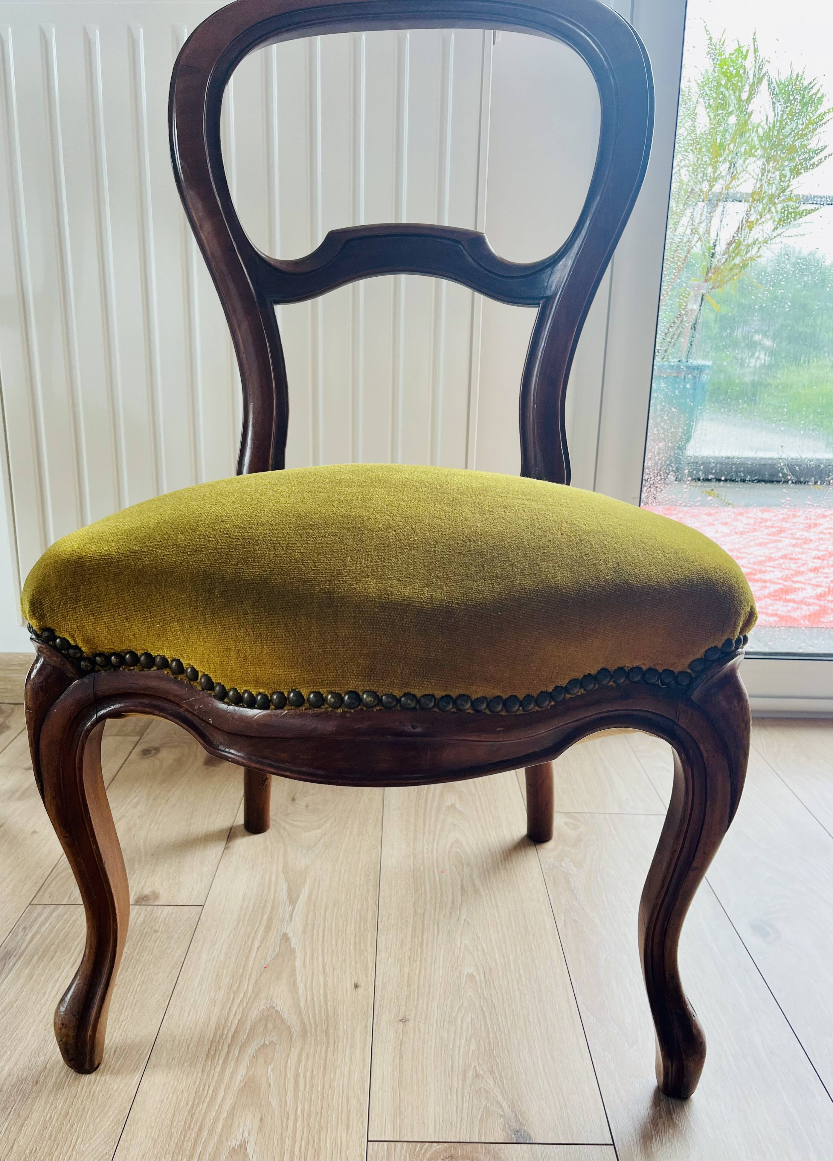 Paire de chaises Louis Philippe