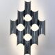 Large pair of wall sconces "Organ" by Raak Amsterdam, 1970s