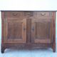 Louis XVI walnut buffet from the 19th century.