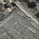 3x9 handmade pom pom vintage runner rug 285x73cm