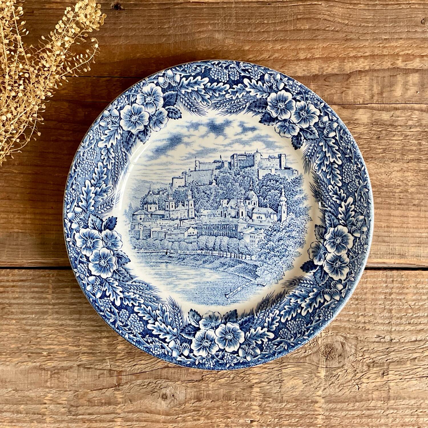 “Castles” Plate Broadhurst Staffordshire England