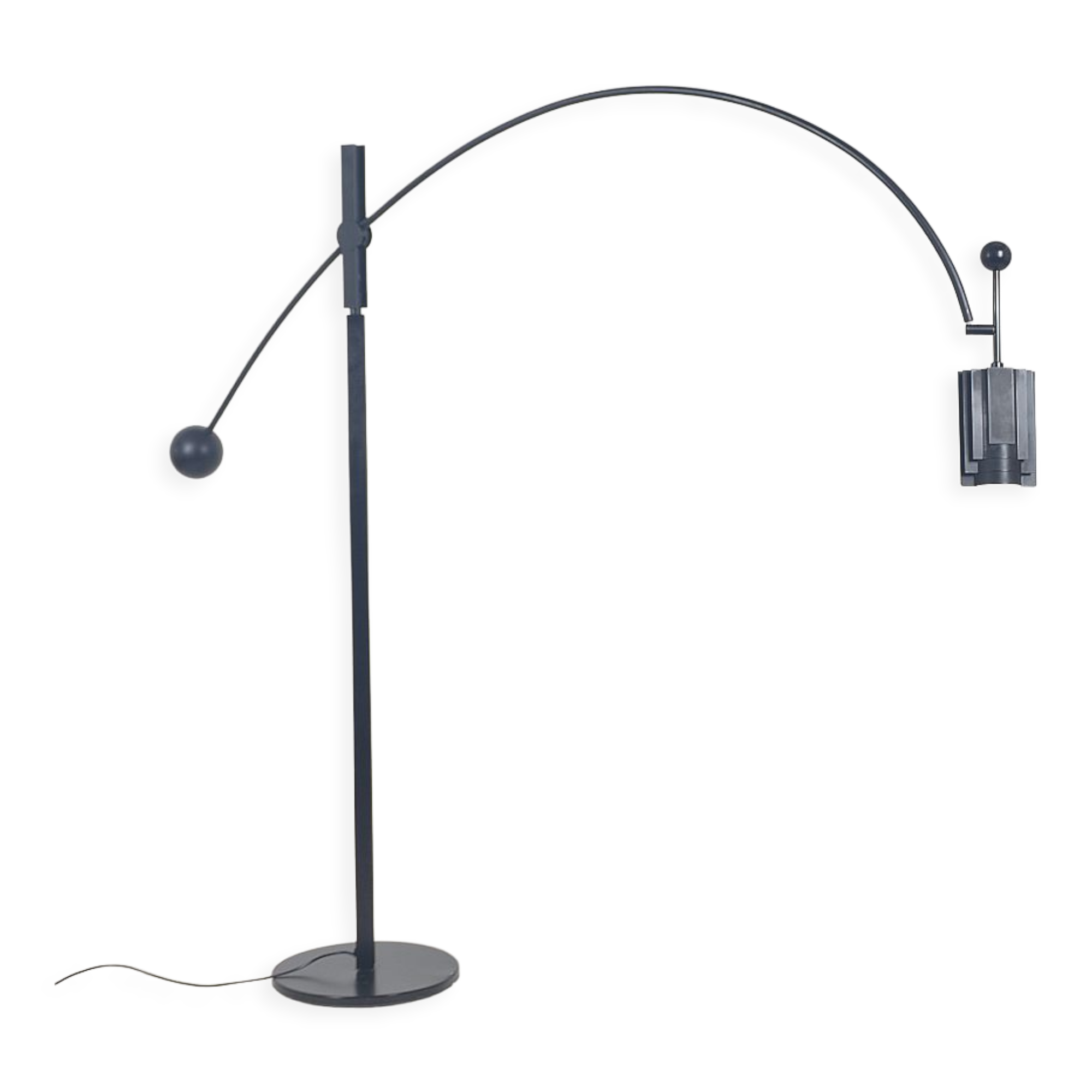 Lampadaire design 'Relco' by Swiss International, années 1980