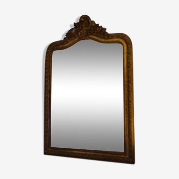 Miroir époque 19eme siecle style Louis XV 100x151cm
