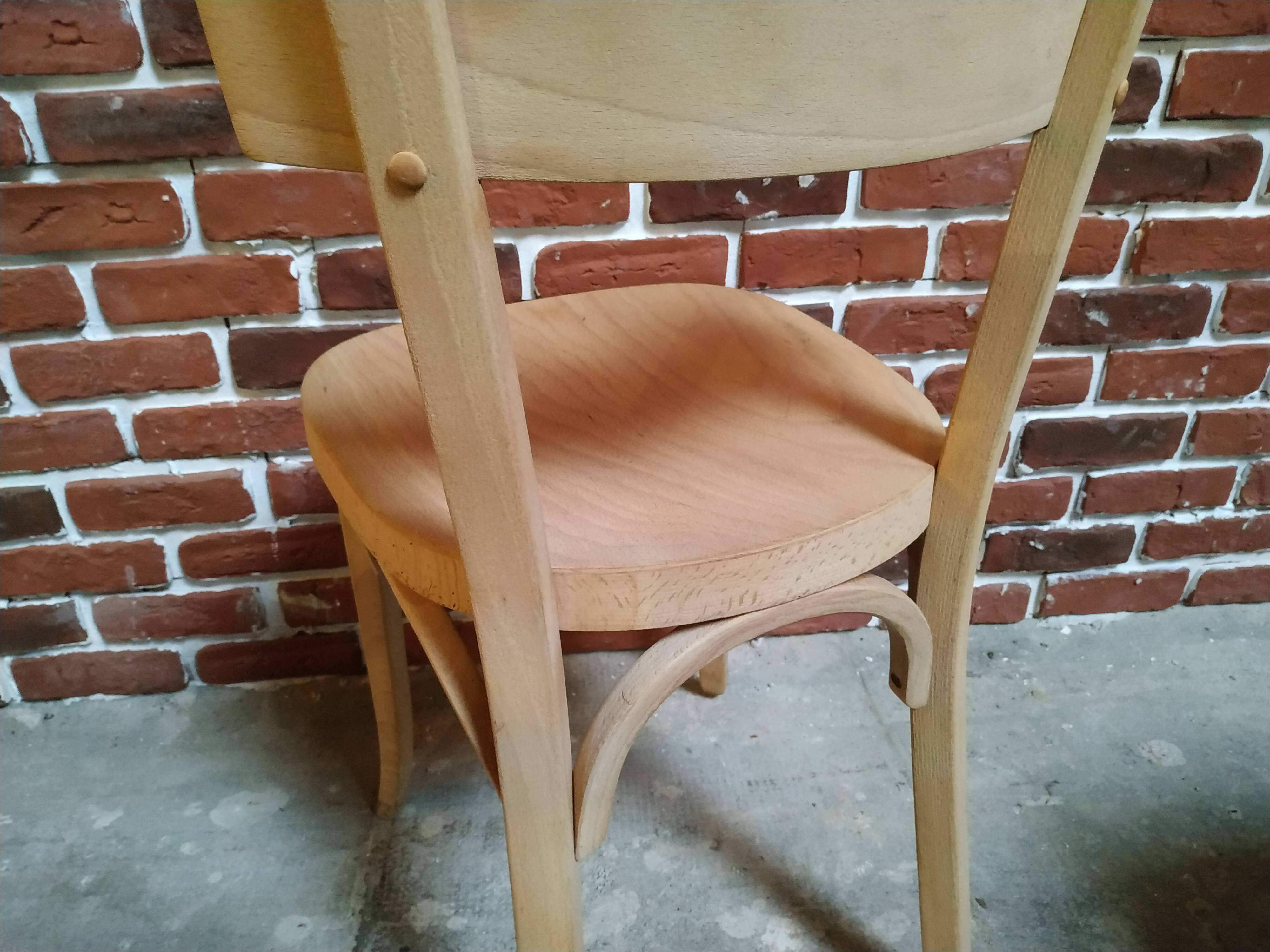 Set of 4 baumann bistro chairs