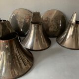 Vintage black tamtam stools