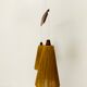 Suspension en teck et sisal par Temde