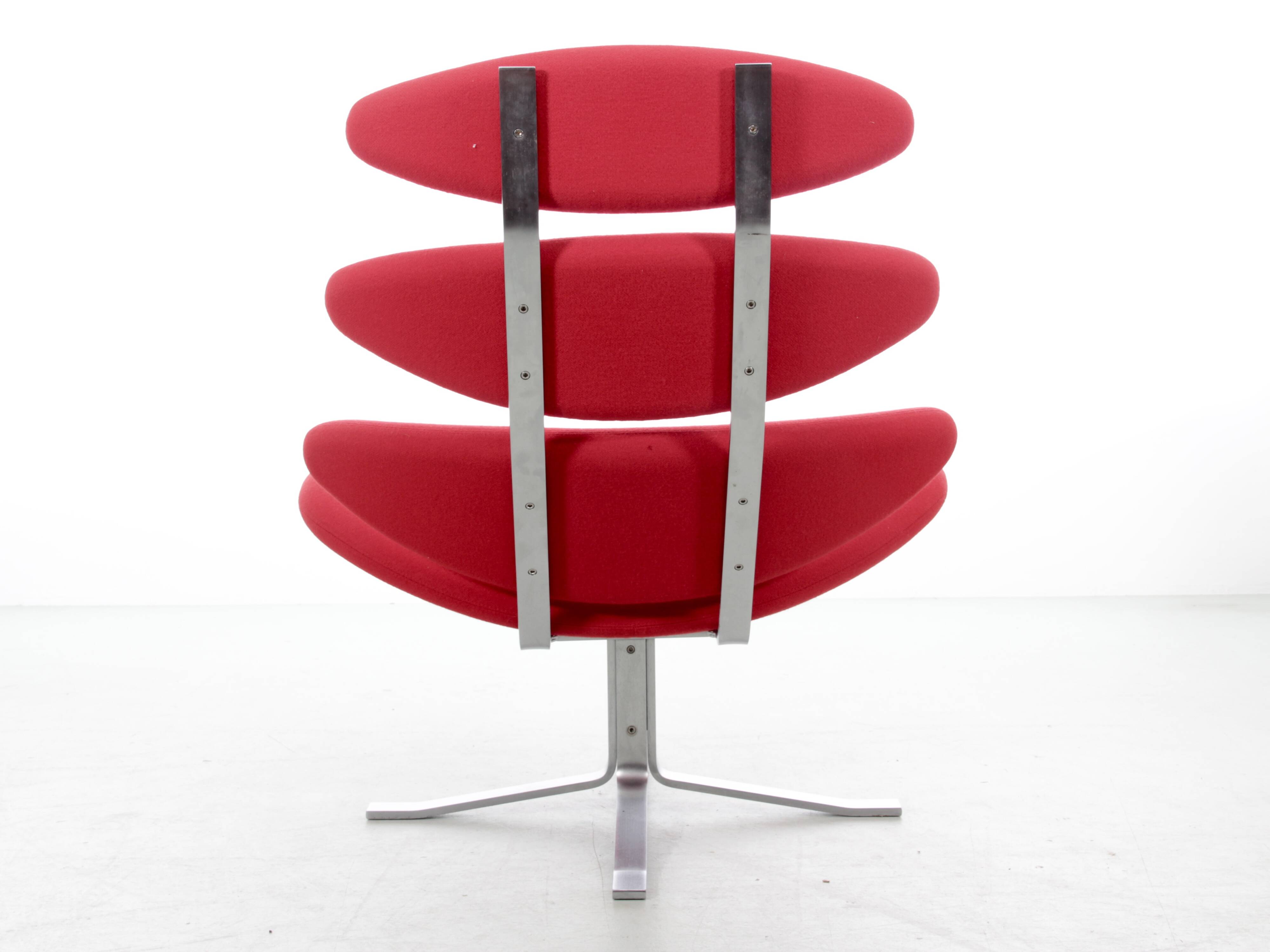 Paire de fauteuils scandinaves vintage modèle Corona