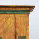 Antique Painted folk art bridal cupboard