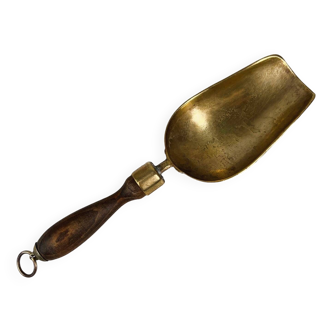 Small brass grocery shovel