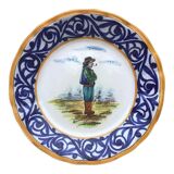 Plate HB Henriot Quimper