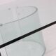 Italian Modern Glass Coffee Table by Gallotti & Radice 1970s