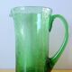 Blown glass pitcher from Biot, 1960.