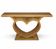Console Art Déco en bois de hêtre et loupe d'orme