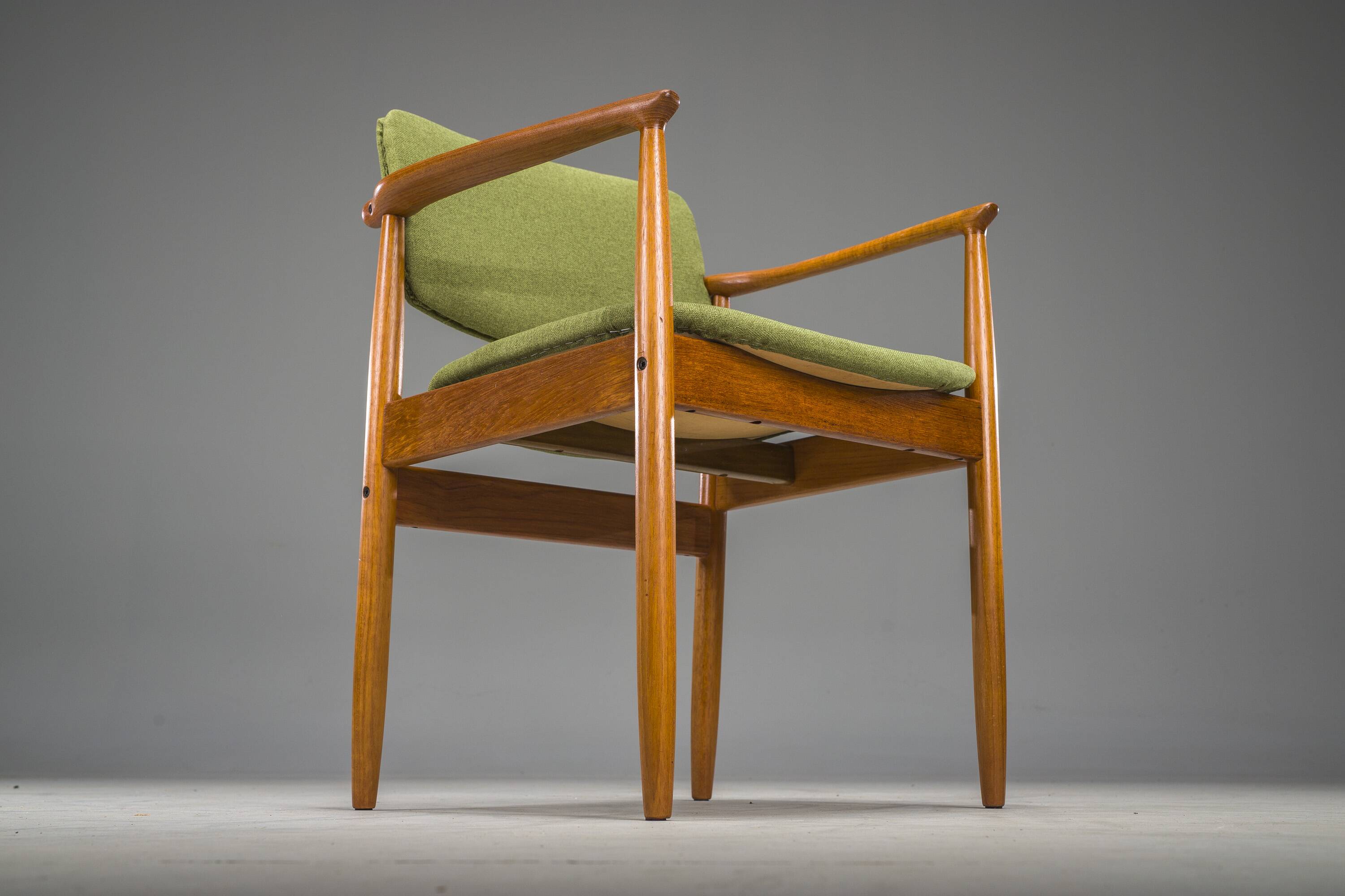 Danish Teak Armchair by P. E. Jorgensen for Farso, 1960s