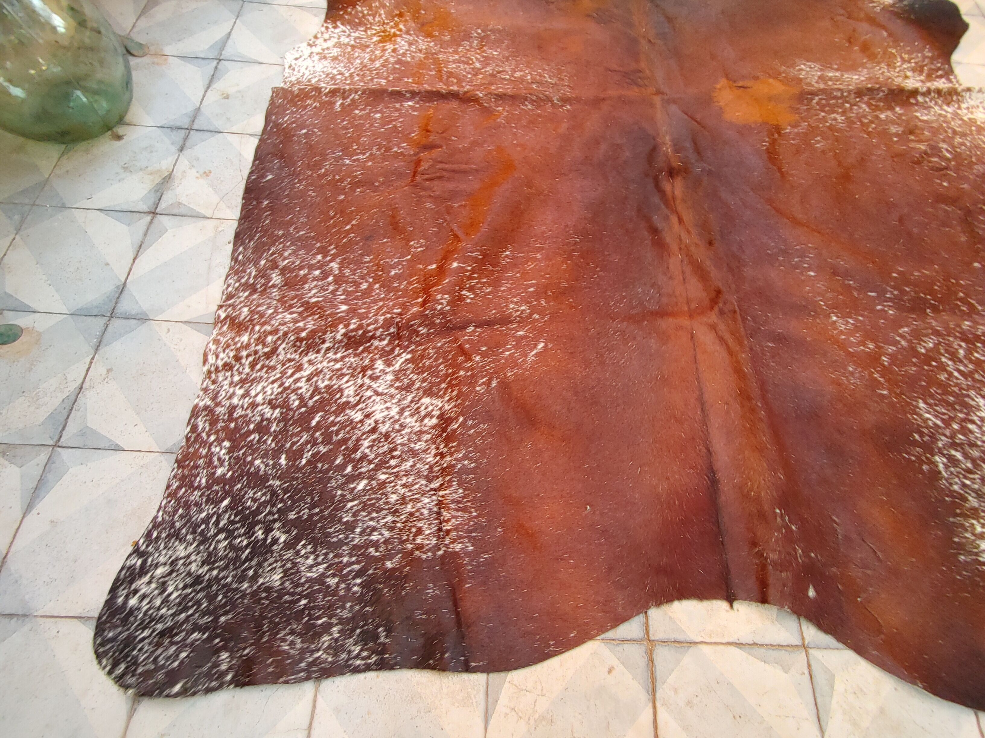 Real cowhide carpet 200 x 160 cm