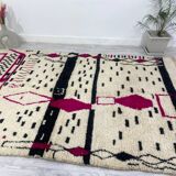 Handmade Moroccan Berber rug 284 x 176 CM
