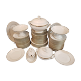 Limoges porcelain table service 79 pieces