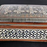 Jewelry box in marquetry