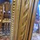 Golden mirror with doves