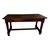 Grande table Louis XIII d'époque en chêne massif